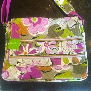 Vera Bradley Portobello Road Messenger/Laptop bag. Never used, with tags.